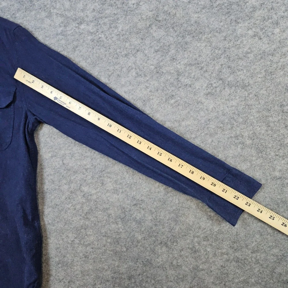 Banana Republic Mens‎ Size S Organic Cotton Standard Fit Blue Button Down Shirt